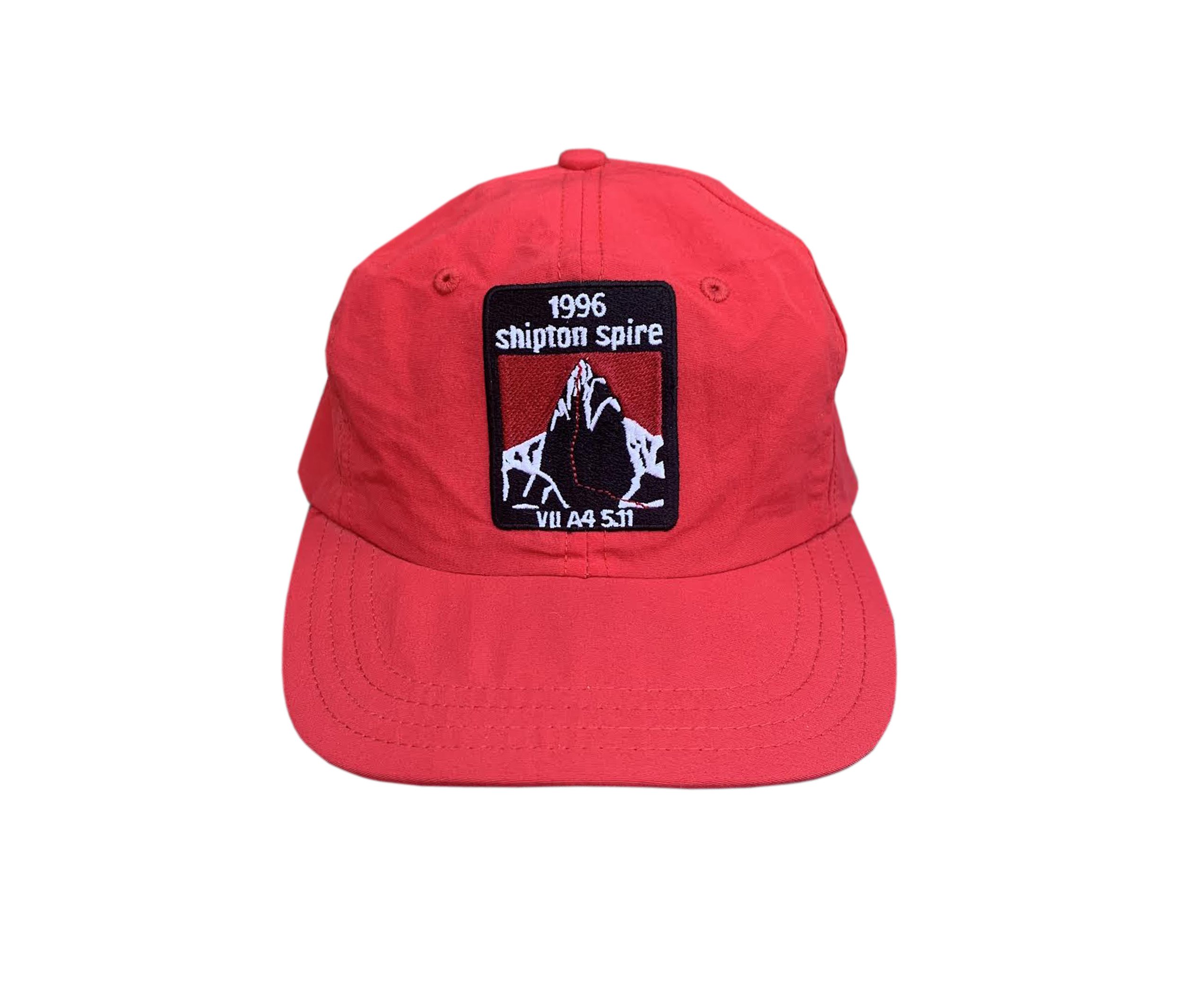 Vintage The North Face Shipton Spire 1996 Red Hat (Size S/M) — Roots